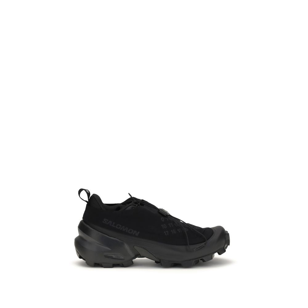 MM6 Black Polyamide Athletic Sneakers