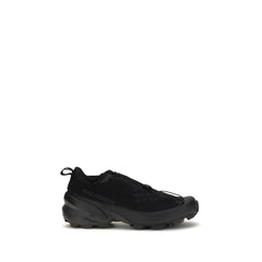 MM6 Black Polyester Athletic Sneakers