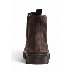 Antony Morato Grijze Suède Leren Chelsea Boots