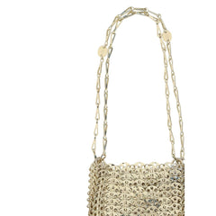 Rabanne Bicolor Brass Shoulder Bag