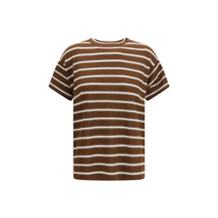 Brunello Cucinelli Beige Wollen Oves Aries T-shirt
