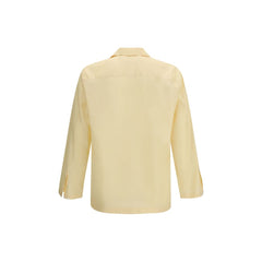 Umit Benan Bicolor Silk Shirt