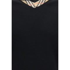 Burberry Black Wool Oves Aries Sweatshirt
