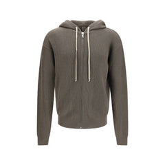 Rick Owens Grijze Wollen Oves Aries Hoodie