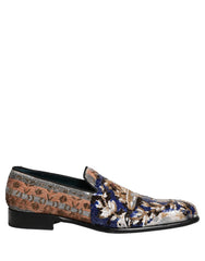 Dolce & Gabbana veelkleurige geborduurde pailletten loafers