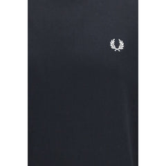 Fred Perry Black Cotton Sweatshirt