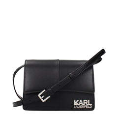 Karl Lagerfeld Zwarte Crossbody Tas van Polyetheen