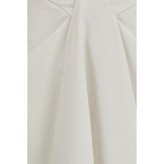 Givenchy White Wool Oves Aries Long Skirt