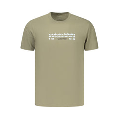 Calvin Klein Groen Katoenen Heren T-shirt