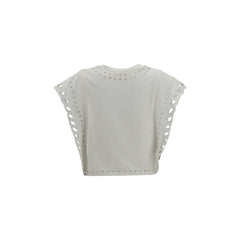 Marant Etoile Wit Katoenen T-shirt