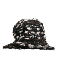 Dolce & Gabbana Dames Multicolor Acryl Tweed Emmer Hoed