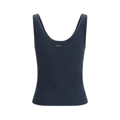 Brunello Cucinelli Blauw Katoenen T-shirt