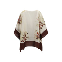 Brunello Cucinelli Multicolor Silk Blouse