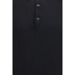 Premiata Black Cotton Polo Shirt