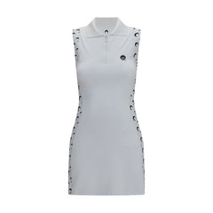 Marine Serre Witte Casual Jurk van Polyamide