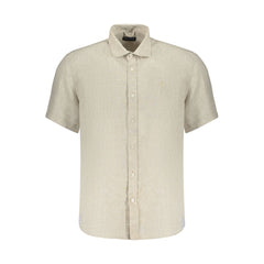 North Sails Beige Linen Men's Shirt