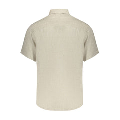 North Sails Beige Linen Men's Shirt