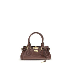 Chloé Bordeaux Buffalo Leather Schoudertas