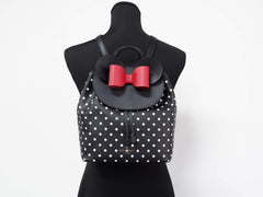 Kate Spade Disney Minnie Mouse Medium Leren Rugzak Schooltas Tas