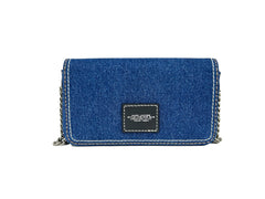Marc Jacobs The Denim Chain Mini Bag – Dark Wash