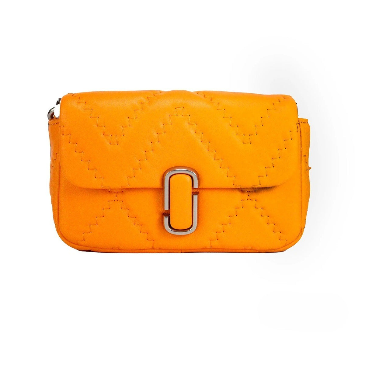Marc Jacobs The J Marc Mini Scorched Gewatteerde Leren Cabrio Schoudertas
