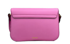 Versace La Medusa Pinke Leder-Schulter-Umhängetasche