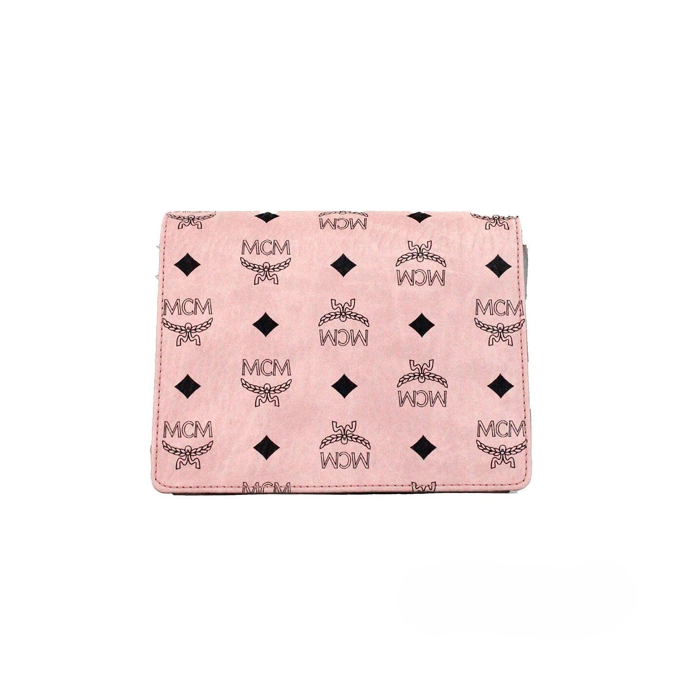 MCM Signature Patricia Leren Mini Flap Lock Crossbodytas