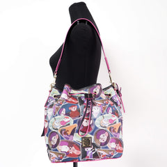 Dooney & Bourke Disney Bernard und Bianca Umhängetasche mit Zugband