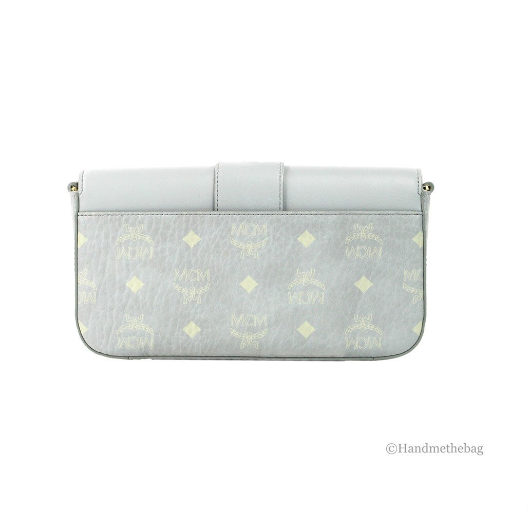 MCM Kleine Mode Travia Gecrêpeerde Visetos Leren Schouder Crossbody Clutch Tas
