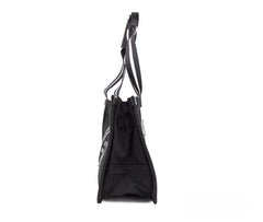 Marc Jacobs Medium Zwarte Canvas Stoffen Schouder Converteerbare Draagtas
