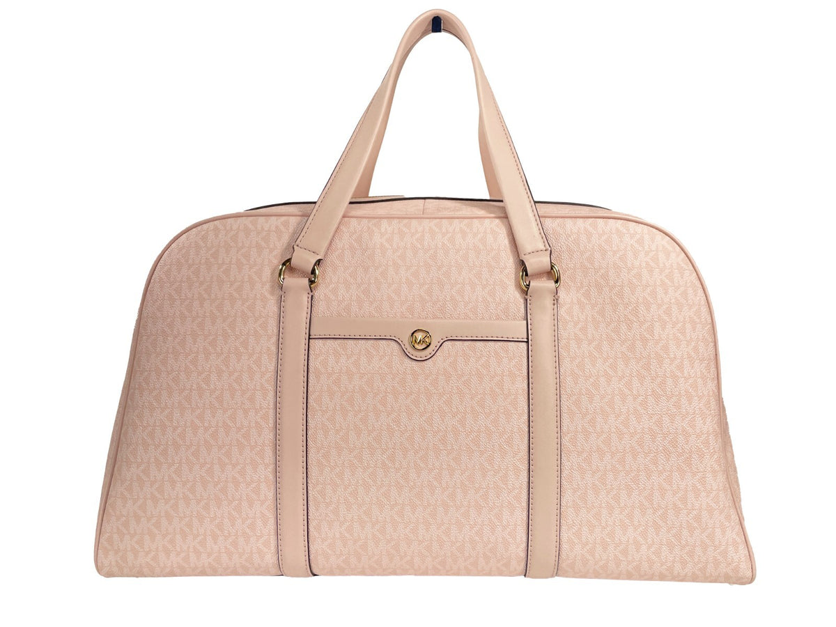 Michael Kors Travel Extra Large Powder Blush PVC Reistas met Ritssluiting