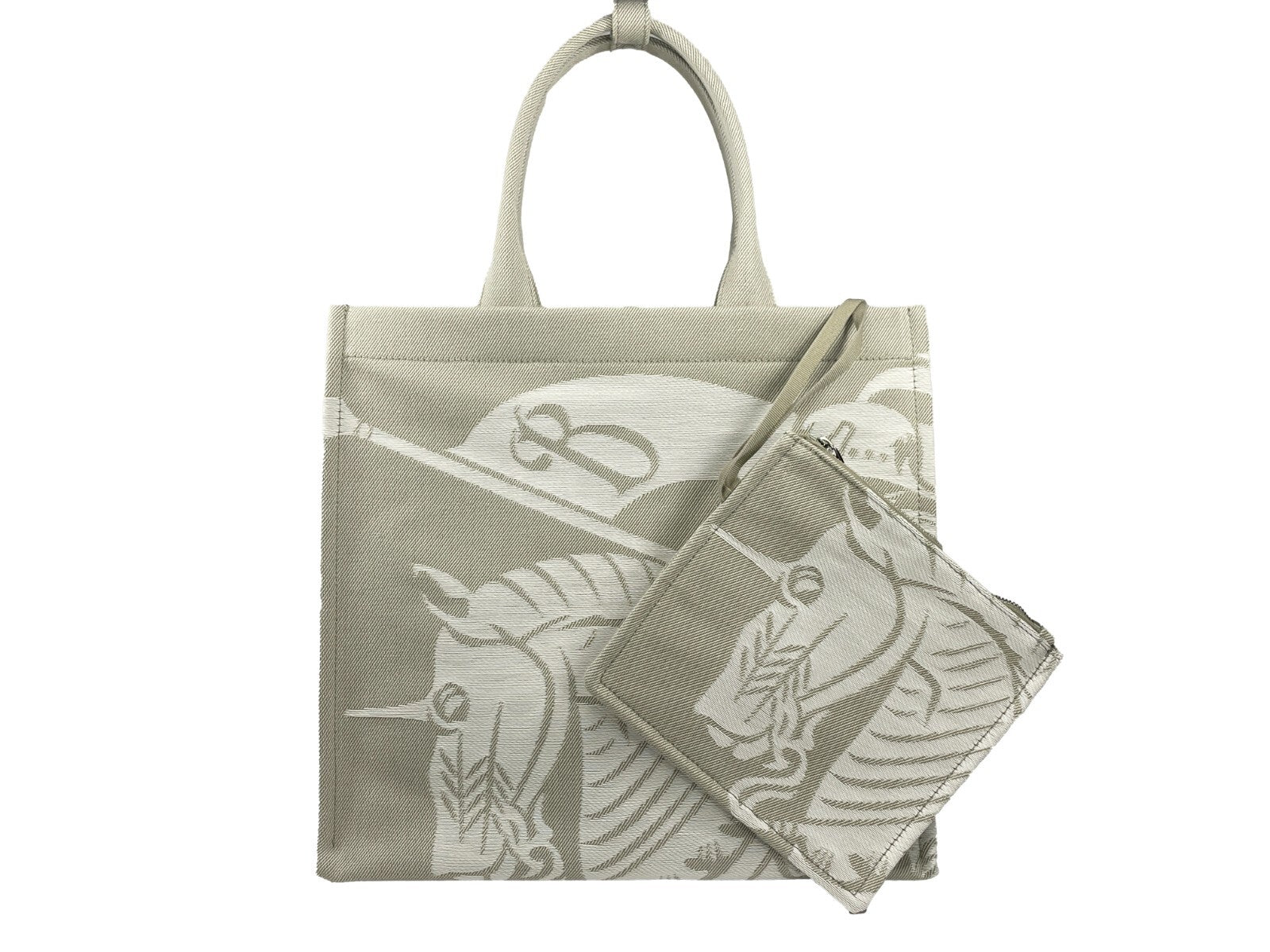 Burberry EKD Canvas-Einkaufstasche mit Münztäschchen