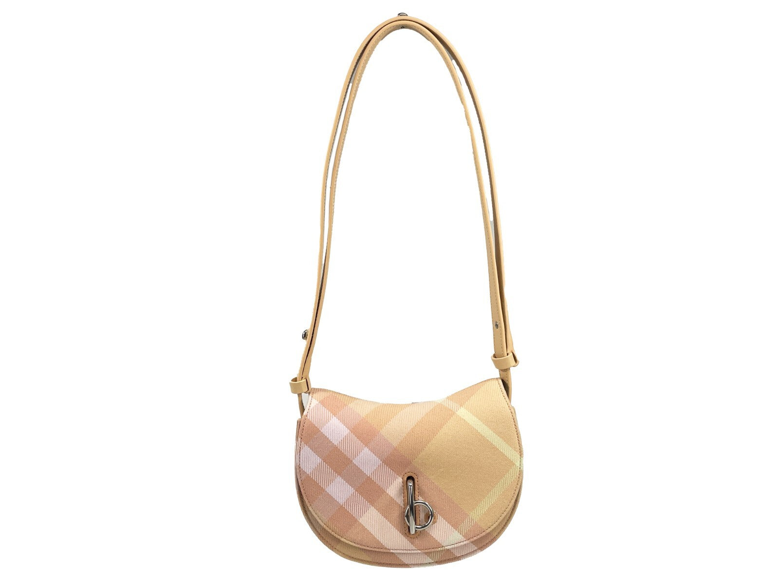 Burberry Mini Check Schaukelpferd Umhängetasche Geldbörse