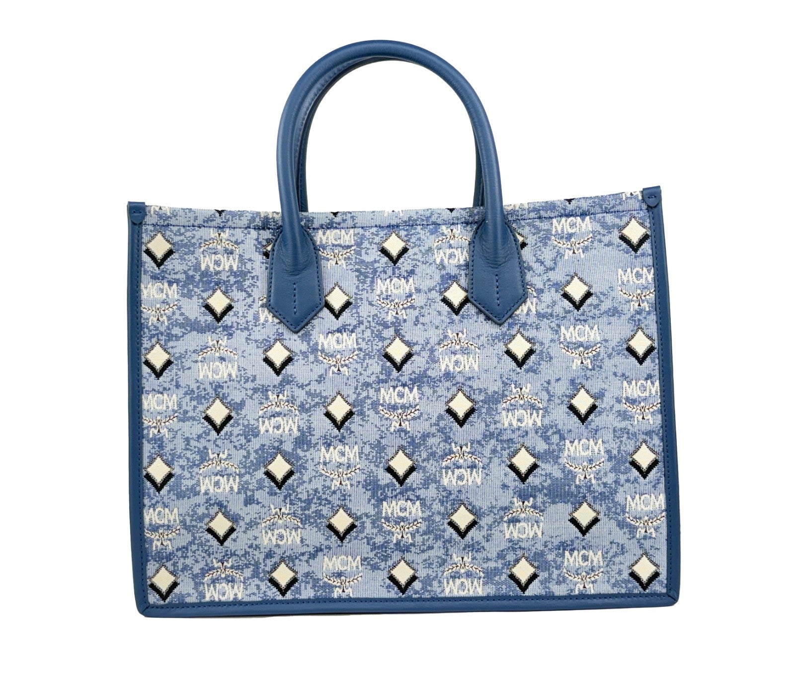 MCM Aren München Denim Boodschappentas