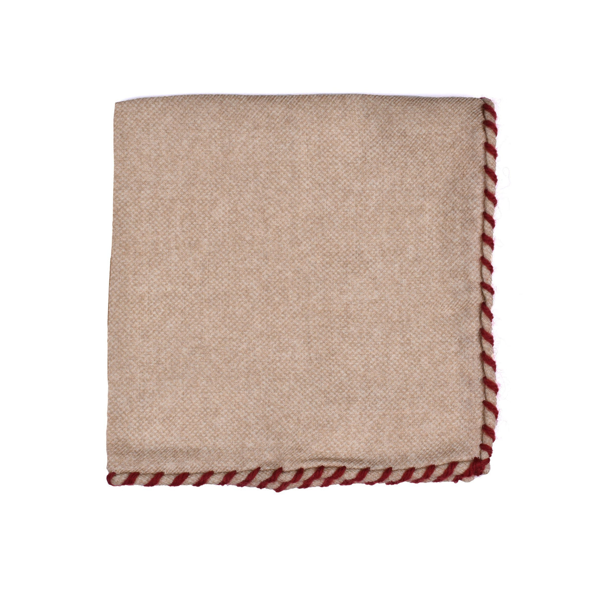 Brunello Cucinelli Multicolor Wool Pocket Square