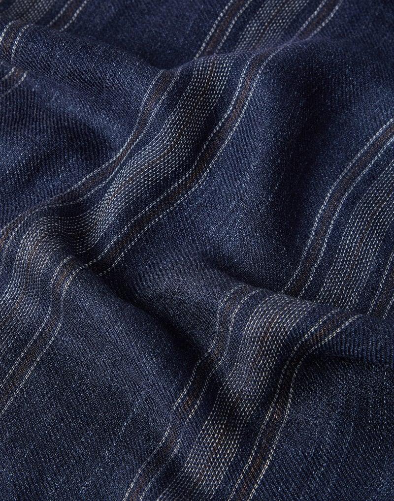 Brunello Cucinelli Blue Silk Scarf