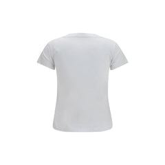 Ganni Wit Katoenen T-shirt
