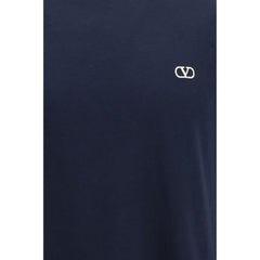 Valentino Garavani Blue Cotton T-Shirt