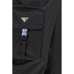 Prada Black Polyamide Athletic Pants