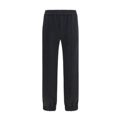 Valentino Garavani Black Cotton Joggers (Workout Pants)