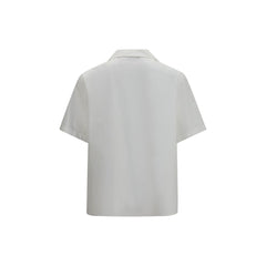 Valentino Garavani White Cotton Shortsleeve Shirt