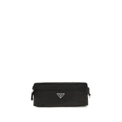 Prada Zwarte Clutch van Gerecycled Polyamide
