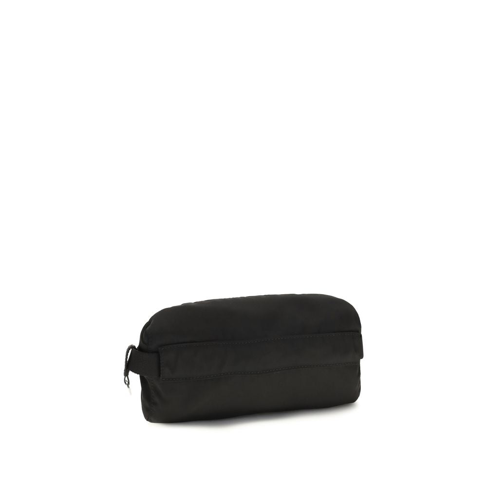 Prada Zwarte Clutch van Gerecycled Polyamide