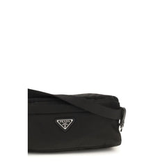 Prada Zwarte Clutch van Gerecycled Polyamide