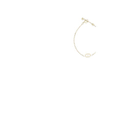 Valentino Garavani Gouden Metalen Armband
