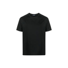 Herno Black Cotton T-Shirt