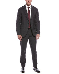 Brunello Cucinelli Gray Wool Two-Piece Suit