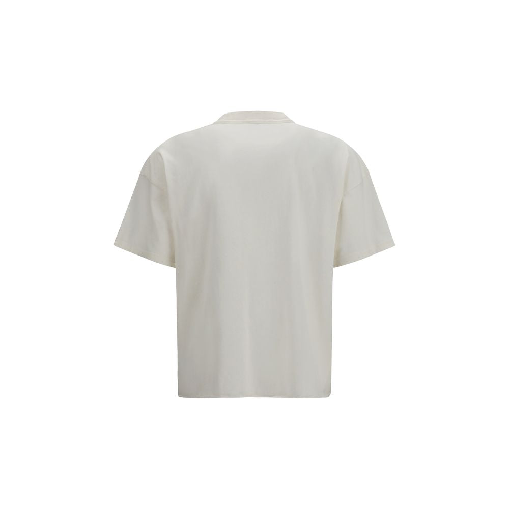 Wit Katoenen T-shirt voorstellen
