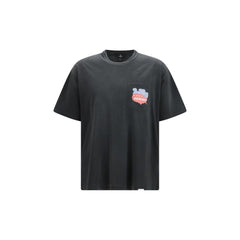 Grijs katoenen T-shirt voorstellen