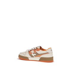 Fendi Multicolor Leren Atletische Sneakers
